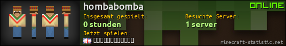 Benutzerleisten 560x90 für hombabomba