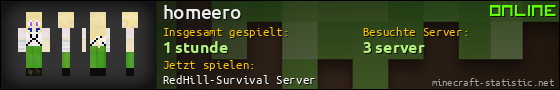 Benutzerleisten 560x90 für homeero