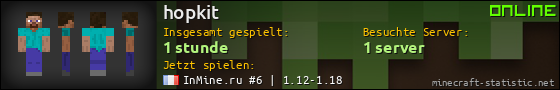 Benutzerleisten 560x90 für hopkit