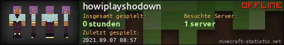 Benutzerleisten 560x90 für howiplayshodown