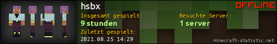 Benutzerleisten 560x90 für hsbx