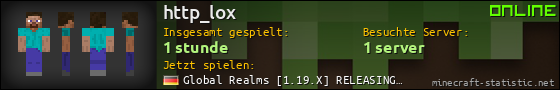 Benutzerleisten 560x90 für http_lox