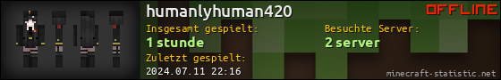 Benutzerleisten 560x90 für humanlyhuman420