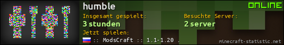 Benutzerleisten 560x90 für humble