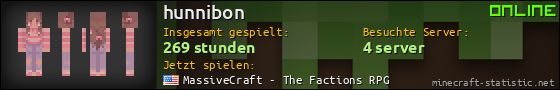 Benutzerleisten 560x90 für hunnibon