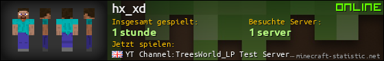 Benutzerleisten 560x90 für hx_xd