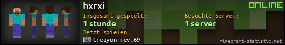 Benutzerleisten 560x90 für hxrxi