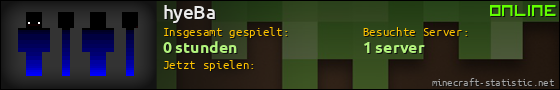 Benutzerleisten 560x90 für hyeBa
