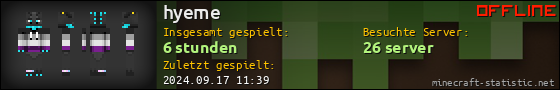Benutzerleisten 560x90 für hyeme