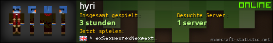 Benutzerleisten 560x90 für hyri