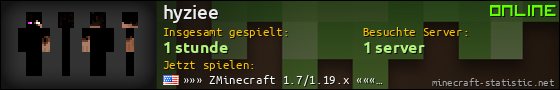 Benutzerleisten 560x90 für hyziee
