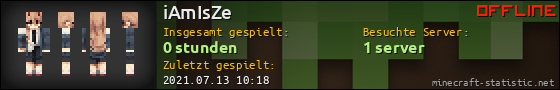 Benutzerleisten 560x90 für iAmIsZe