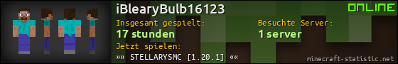 Benutzerleisten 560x90 für iBlearyBulb16123