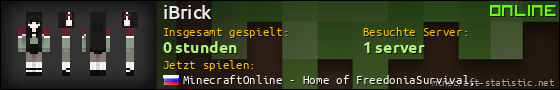 Benutzerleisten 560x90 für iBrick