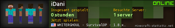 Benutzerleisten 560x90 für iDani