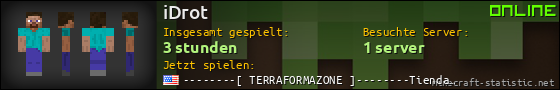 Benutzerleisten 560x90 für iDrot