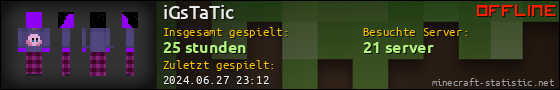 Benutzerleisten 560x90 für iGsTaTic