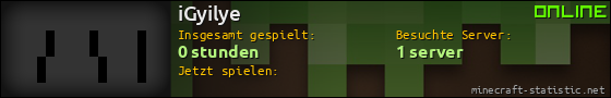 Benutzerleisten 560x90 für iGyilye