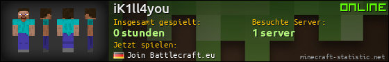 Benutzerleisten 560x90 für iK1ll4you
