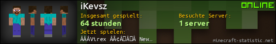 Benutzerleisten 560x90 für iKevsz