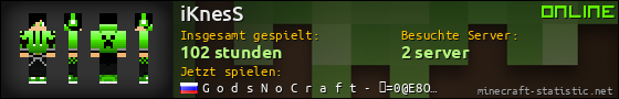 Benutzerleisten 560x90 für iKnesS