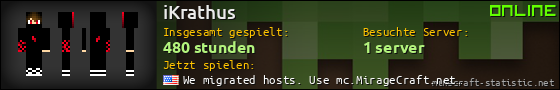 Benutzerleisten 560x90 für iKrathus