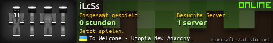 Benutzerleisten 560x90 für iLcSs