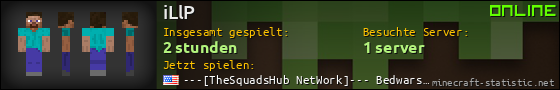 Benutzerleisten 560x90 für iLlP