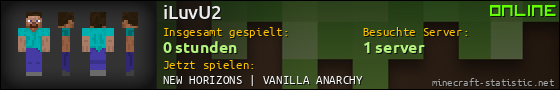 Benutzerleisten 560x90 für iLuvU2
