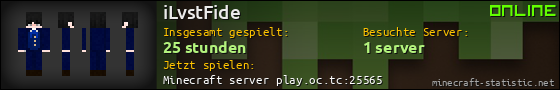 Benutzerleisten 560x90 für iLvstFide
