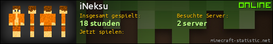 Benutzerleisten 560x90 für iNeksu