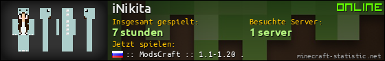 Benutzerleisten 560x90 für iNikita