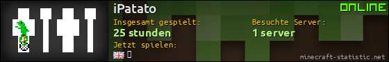 Benutzerleisten 560x90 für iPatato