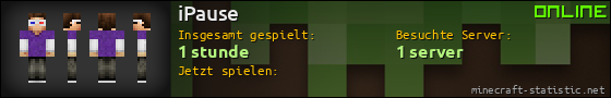 Benutzerleisten 560x90 für iPause