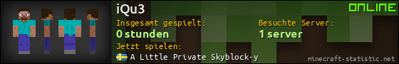 Benutzerleisten 560x90 für iQu3