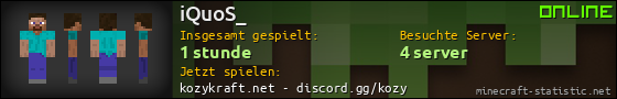 Benutzerleisten 560x90 für iQuoS_