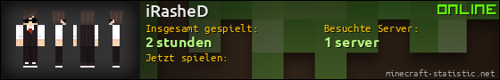 Benutzerleisten 560x90 für iRasheD