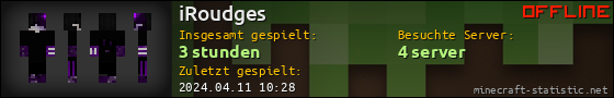 Benutzerleisten 560x90 für iRoudges
