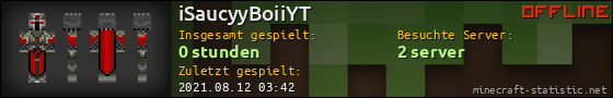 Benutzerleisten 560x90 für iSaucyyBoiiYT