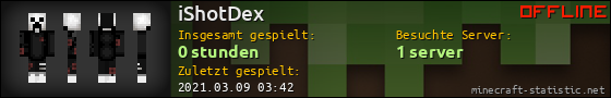 Benutzerleisten 560x90 für iShotDex