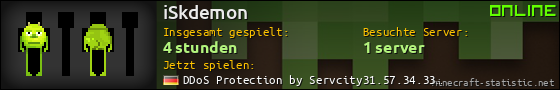 Benutzerleisten 560x90 für iSkdemon