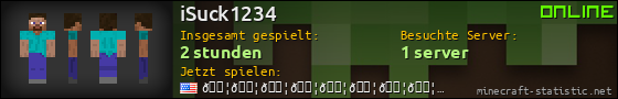 Benutzerleisten 560x90 für iSuck1234