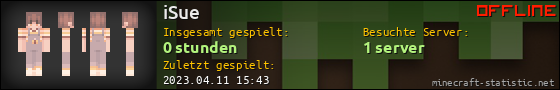 Benutzerleisten 560x90 für iSue