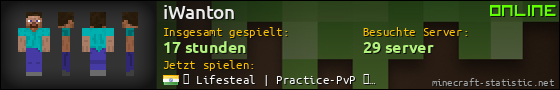Benutzerleisten 560x90 für iWanton