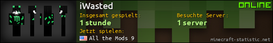 Benutzerleisten 560x90 für iWasted