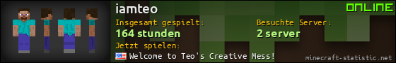 Benutzerleisten 560x90 für iamteo