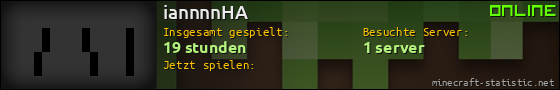 Benutzerleisten 560x90 für iannnnHA