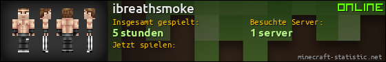 Benutzerleisten 560x90 für ibreathsmoke