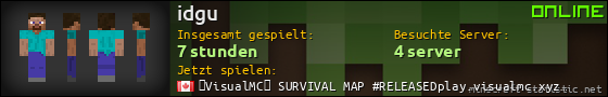 Benutzerleisten 560x90 für idgu