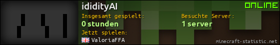 Benutzerleisten 560x90 für ididityAI